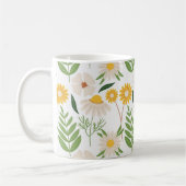 Belle Mug aux fleurs (Gauche)