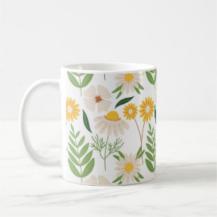 Belle Mug aux fleurs