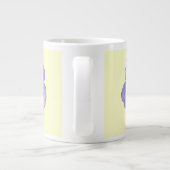 Belle Mug bleu Nasturtium (Dos)