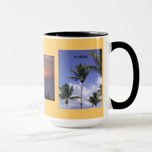 Belle Mug Cadeau Florida à trois images (Droite)