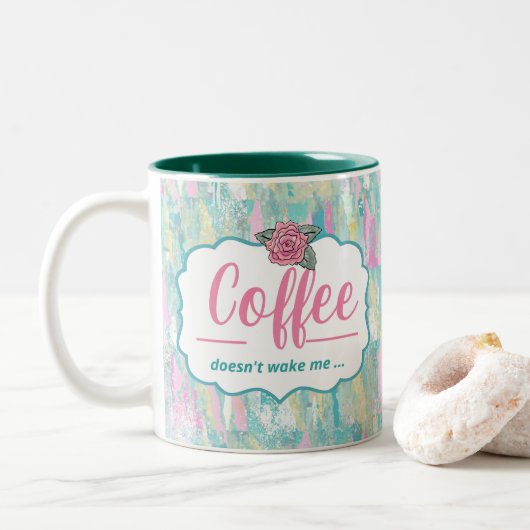 Belle Mug café Westies (Avec donut)
