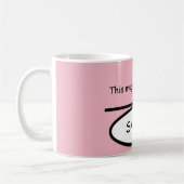 Belle Mug - Cette tasse appartient à ..... (Gauche)