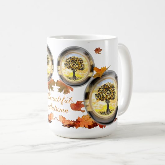 Belle Mug Classique Automne (Devant droit)
