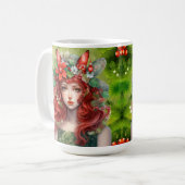 Belle Mug dame de Noël (Devant gauche)