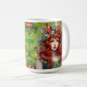 Belle Mug dame de Noël (Devant droit)