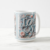 Belle Mug d'amour à couche (Devant droit)