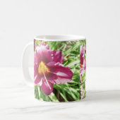 Belle Mug de café à fleurs (Devant gauche)