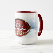 Belle Mug de café de Noël (Devant droit)