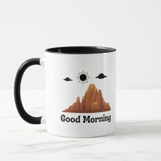 Belle Mug de café du matin (Gauche)