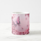 Belle Mug de café Floral Design (Centre)