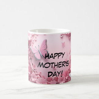 Belle Mug de café Floral Design