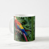 Belle Mug de café Macaw (Devant gauche)