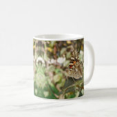 Belle Mug de café papillon (Devant droit)
