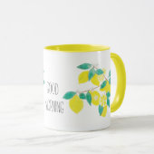 Belle Mug de citron du matin (Devant droit)