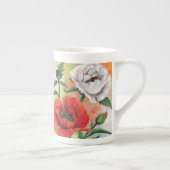 Belle Mug de crapets blancs rouges (Droite)