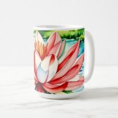 Belle Mug de Fleur Lily (Devant droit)