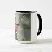 Belle Mug de Lotus Rose (Devant droit)