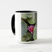 Belle Mug de Lotus Rose (Devant gauche)