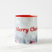 Belle Mug de Noël avec Père Noël (Centre)