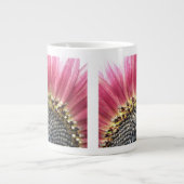 Belle Mug de tournesol rose (Devant)