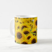Belle Mug de tournesols (Devant gauche)