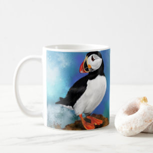 Belle Mug d'Oiseau de Puffin Atlantique