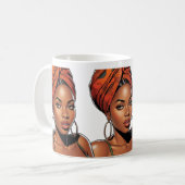 Belle Mug Fille Noire (Devant gauche)