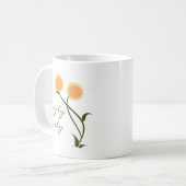 Belle Mug Fleur, Orange (Devant gauche)