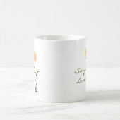 Belle Mug Fleur, Orange (Centre)