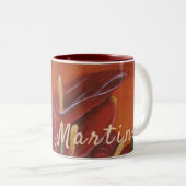 Belle Mug Fleur Personnalisée (Devant droit)