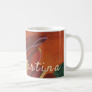 Belle Mug Fleur Personnalisée