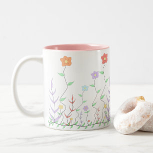 Belle Mug Fleur sauvage