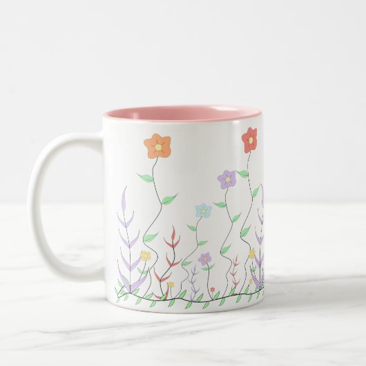 Belle Mug Fleur sauvage (Gauche)