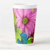 Belle Mug Late Fleur Lumineuse (Devant)