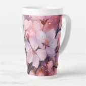 Belle Mug Latte Fleur (Angle droit)