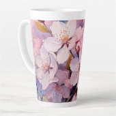 Belle Mug Latte Fleur (Angle gauche)