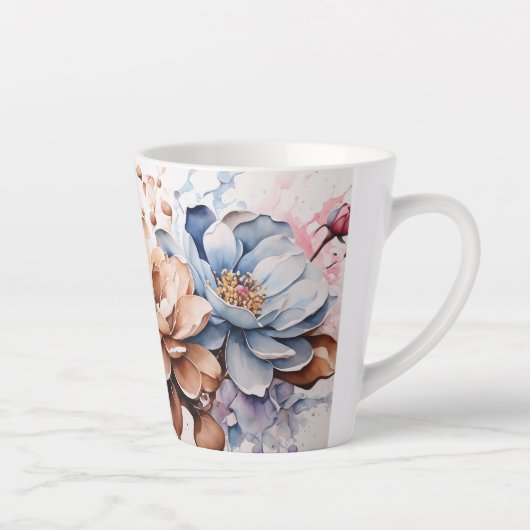 Belle Mug latte florale (Droite)