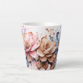 Belle Mug latte florale (Devant)