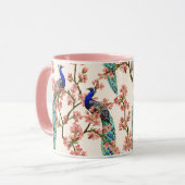 Belle Mug Motif Peacock (Devant gauche)