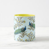 Belle Mug Motif Peacock (Centre)