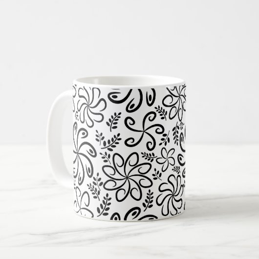 Belle Mug noir et blanc (Devant gauche)