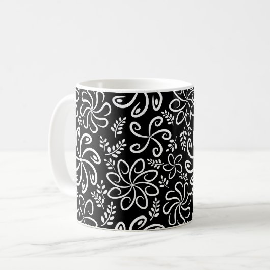 Belle Mug noir et blanc (Devant gauche)