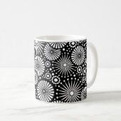 Belle Mug noir et blanc rétro (Devant droit)