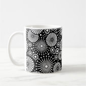 Belle Mug noir et blanc rétro (Gauche)