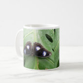Belle Mug Papillon Bleu tacheté (Devant gauche)