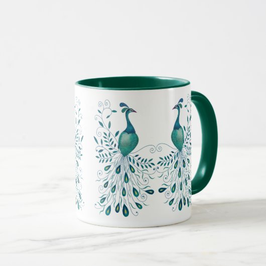 Belle Mug Peacock (Devant droit)