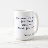 Belle Mug Proverbe Estonienne ! (Devant droit)