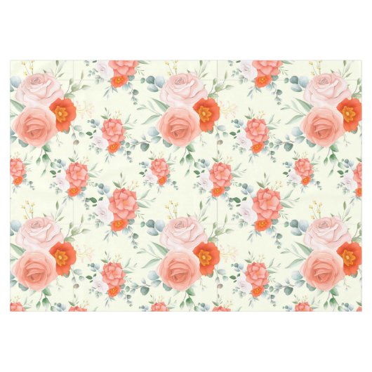 Belle nappe Florale (Devant (Horizontal))