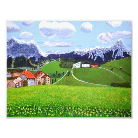 Belle Norvège Photo agrandissement (Devant)