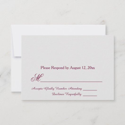 Belle Ocean RSVP (Dos)